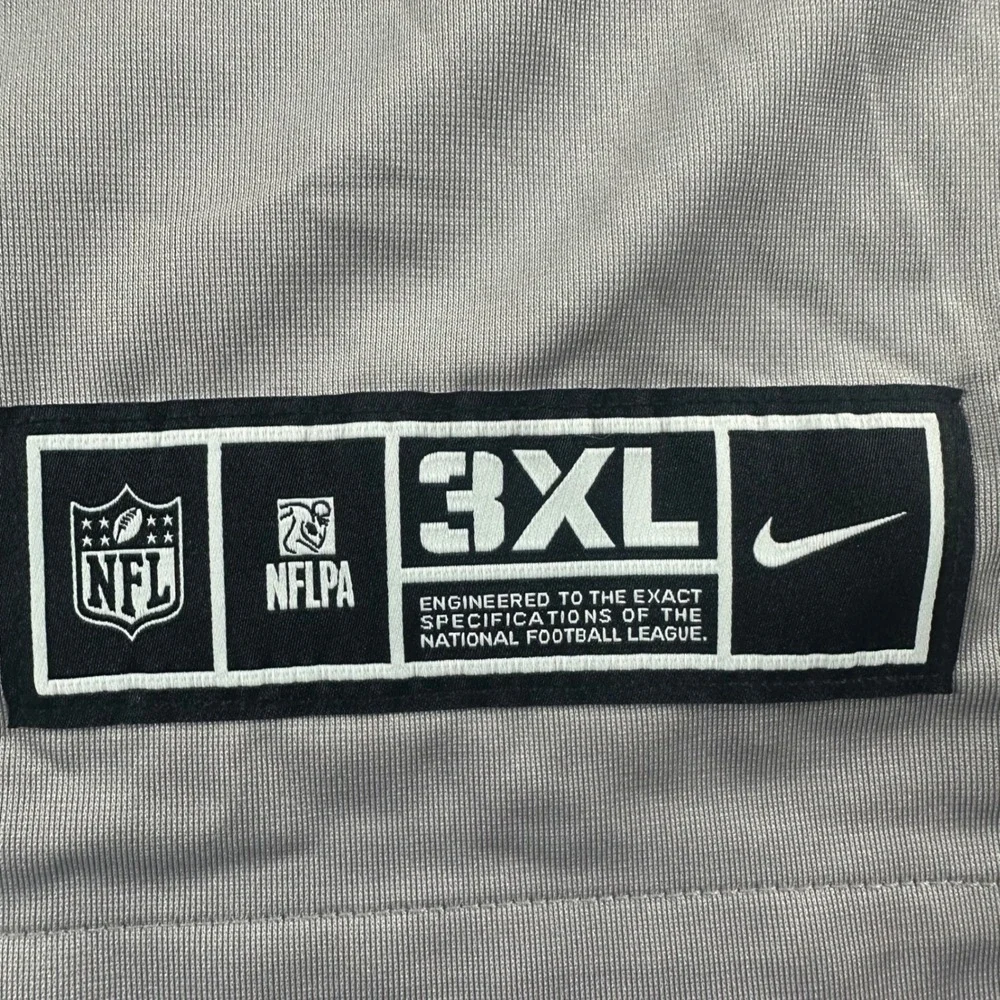 Nike Kansas City Chiefs NFL Super Bowl LVII 15 Mahomes Jersey‎ 3XL Gray